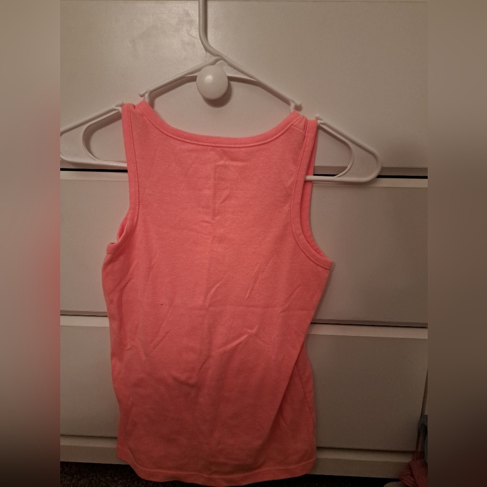 Peach tank top for girl